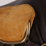 Ultra-Rare Archive Miu Miu Leather Dual Kisslock Frame Shoulder Bag