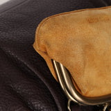 Ultra-Rare Archive Miu Miu Leather Dual Kisslock Frame Shoulder Bag
