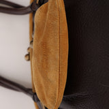 Ultra-Rare Archive Miu Miu Leather Dual Kisslock Frame Shoulder Bag