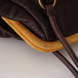 Ultra-Rare Archive Miu Miu Leather Dual Kisslock Frame Shoulder Bag