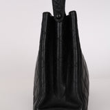 Rare Chanel 1996 Caviar Double-Sided Turnlock Shoulder Kelly