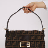 Rare Fendi Zucca Baguette GHW