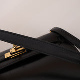 Rare Hermès 1987 Noir Box Mini Kelly 20 Sellier GHW