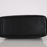 Rare Chanel 1996 Caviar Double-Sided Turnlock Shoulder Kelly