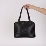 Chanel 1994 Caviar Timeless Flat Tote 24K GP