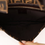 Rare Fendi Zucca Baguette GHW