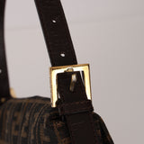 Rare Fendi Zucca Baguette GHW