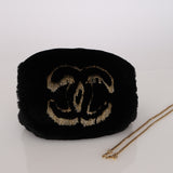 Ultra-Rare Chanel 2006 Fur and Chains Arm Warmer