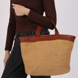 Bottega Veneta Jute Marco Polo Tote