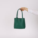Goyard Green Goyardine Reversible Mini Anjou with Pouch
