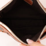 Chloe Brown Leather Paddington Pochette Bag