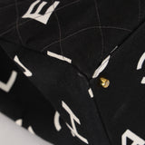 Chanel 1997 Canvas CC Logo Shopper Tote