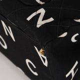 Chanel 1997 Canvas CC Logo Shopper Tote
