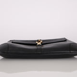 Gucci Black Leather Bamboo Jackie-O
