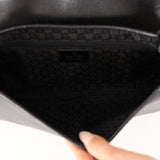 Gucci Black Leather Bamboo Jackie-O