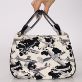 Chanel 2005 Canvas Coco Airline Series Handle Bag