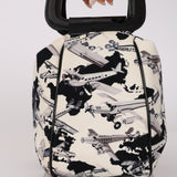 Chanel 2005 Canvas Coco Airline Series Handle Bag