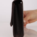 Gucci Canvas Bamboo Bar Wallet on Strap