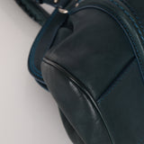 Christian Dior 2006 Dark Teal My Dior Frame Bowling Bag