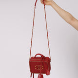 Chanel 2019 CC Filigree Chain Around Small Vanity Case