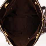 Chanel 1995 Chocolate Brown Caviar Timeless Zip Tote 24K GP
