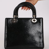 Limited Edition Dior 2016 Ceramic Deerskin Swan Small Lady Dior