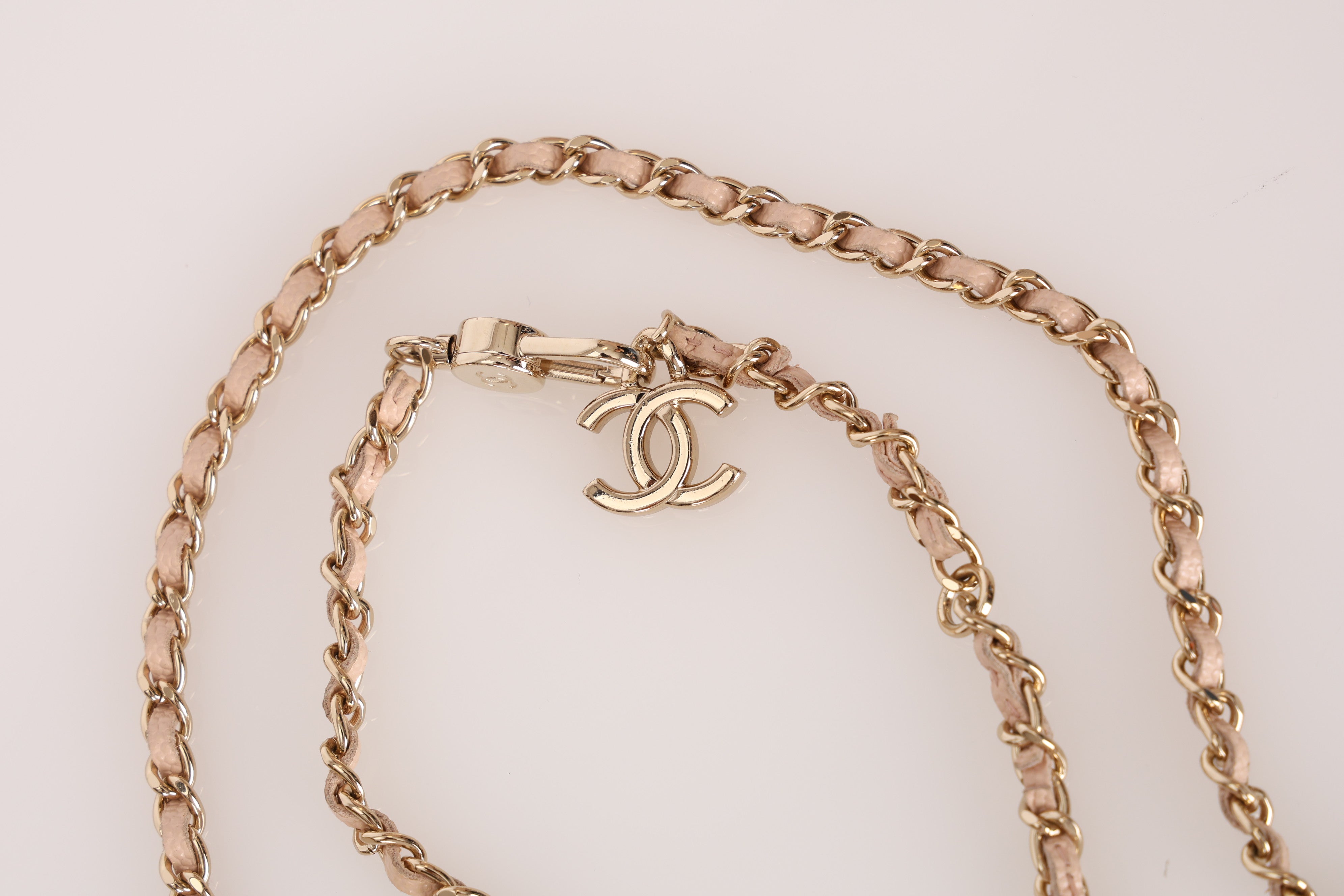 Chanel Mini Belt Bag Blush Caviar 2020 GHW