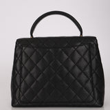 Chanel 1993 Caviar Jumbo Kelly Top Handle 24K GP