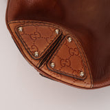Gucci Brown Leather Babouska Indy Hobo