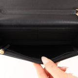 Limited Edition Chanel 2019 Paris-New York Croc Embossed Graffiti Reissue Wallet on Chain