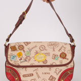 Limited Edition Loewe 160th Anniversary Pins and Bauble Canvas Baguette