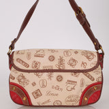 Limited Edition Loewe 160th Anniversary Pins and Bauble Canvas Baguette