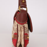 Limited Edition Loewe 160th Anniversary Pins and Bauble Canvas Baguette