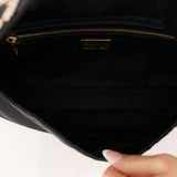 Ultra-Rare Fendi Satin Butterfly Embroidered Baguette Bag with Alligator Trim