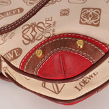 Limited Edition Loewe 160th Anniversary Pins and Bauble Canvas Baguette