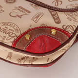 Limited Edition Loewe 160th Anniversary Pins and Bauble Canvas Baguette