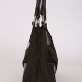 Vintage Prada 2002 Chocolate Tessuto Moon Bag