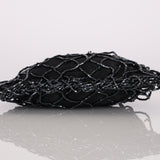 Rare Bottega Veneta Satin Beaded Net Mini Bag