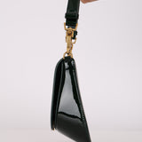 Saint Laurent Fir Leaf Patent Mini Nola Bag