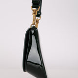 Saint Laurent Fir Leaf Patent Mini Nola Bag