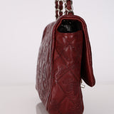 Limited Edition Chanel 2011 Calfskin Lucky Charms Embossed Large Single Flap