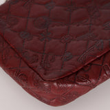 Limited Edition Chanel 2011 Calfskin Lucky Charms Embossed Large Single Flap