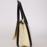 Rare Chanel 2013 Runway Blanc Lambskin Medium Hula Hoop Bag