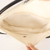 Rare Chanel 2013 Runway Blanc Lambskin Medium Hula Hoop Bag