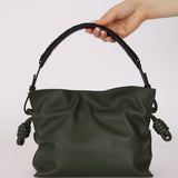 Limited Edition Loewe x Suna Fujita Panda Calfskin Mini Flamenco Bag