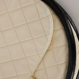 Rare Chanel 2013 Runway Blanc Lambskin Medium Hula Hoop Bag