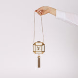 Limited Edition Louis Vuitton Alligator Minaudière Petit Bijou Clutch on Chain
