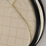 Rare Chanel 2013 Runway Blanc Lambskin Medium Hula Hoop Bag