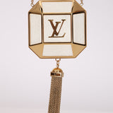 Limited Edition Louis Vuitton Alligator Minaudière Petit Bijou Clutch on Chain