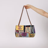 Ultra-Rare Chanel 2011 Patchwork Jumbo Single Flap Bag